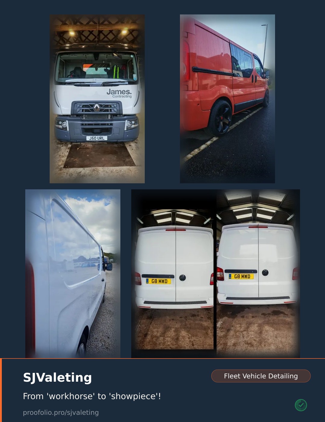 Fleet Vehicle Detailing